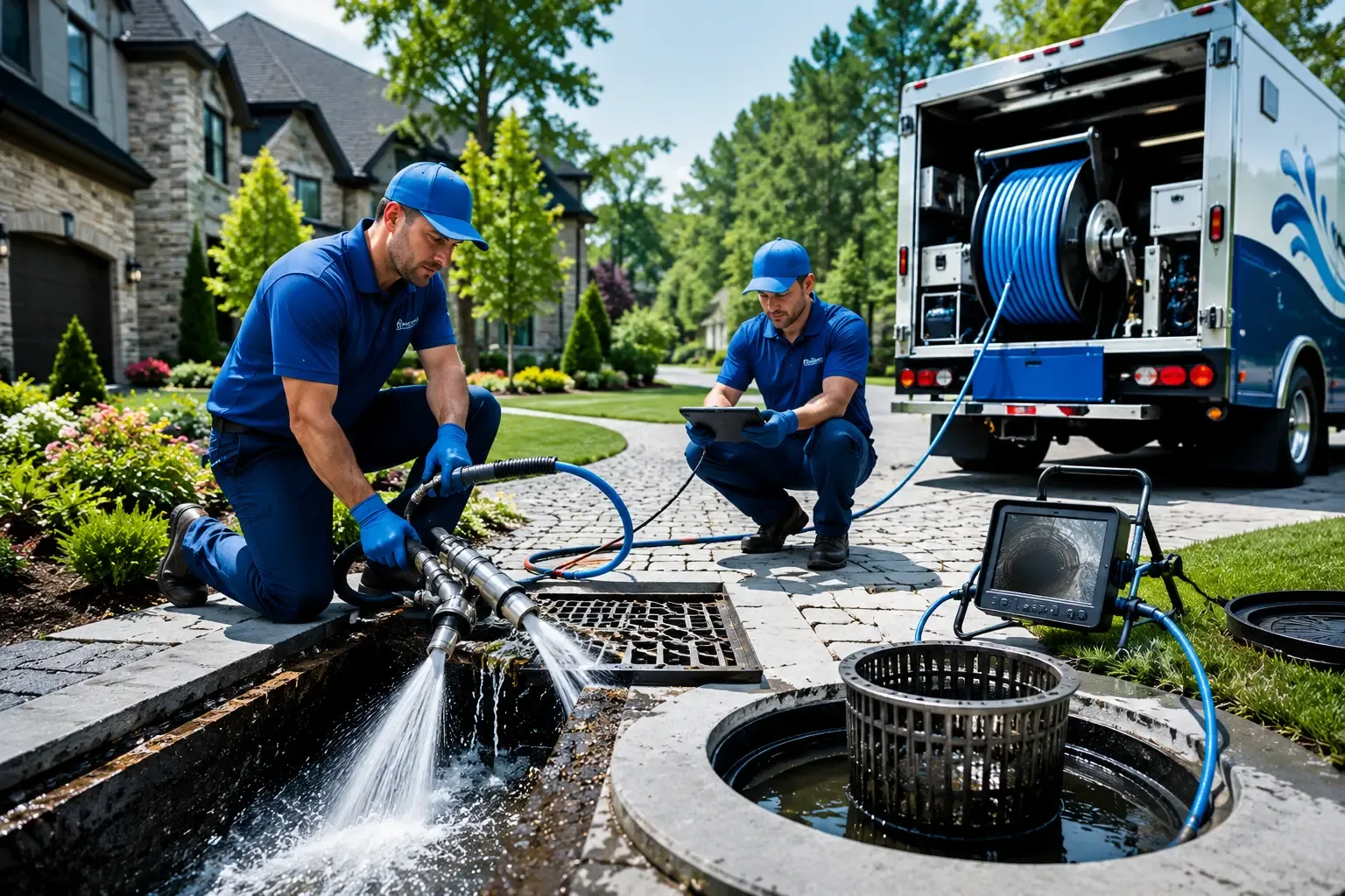 Local outdoor drain cleaning professionals in Fillmore, IL